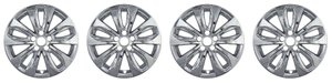 4x Hyundai Sonata Wheel Skin | Snap-On 18 Inch Chrome Plated ABS Set Of 4