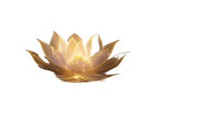 Golden Lotus Rising Vinyl Car Decal Sticker – Waterproof & UV-Resistant 2.72"