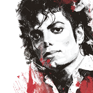 Michael Jackson V4 Vinyl Car Decal Sticker – Waterproof & UV-Resistant 3.4133333333333336"