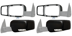2x Enhance Rider Safety with K-Source Snap On Towing Mirrors | Traditional and High-Tech Options | Easy Install