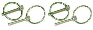 2x Demco RV Linchpins | Sturdy USA-Made Set Of 2 | Easy-To-Use Tow Bar Security