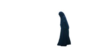 Mist-Forest Niqab Walker Vinyl Car Decal Sticker – Waterproof & UV-Resistant 5.4