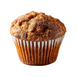 Muffin On White Vinyl Car Decal Sticker – Waterproof & UV-Resistant 3.4133333333333336"