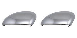 2x Upgrade Your Ford Escape 2020-2022 Top Half Mirror Covers | Chrome Plated ABS Set Of 2