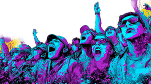 Bitcoiners Concert Crowd Vinyl Car Decal Sticker – Waterproof & UV-Resistant 2.72"