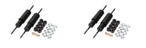 2x Dexter Axle Hydraulic Shock Absorber | Top Quality Performance | Made in USA 2x Dexter Axle Hydraulic Shock Absorber | Top Quality Performance | Made in USA