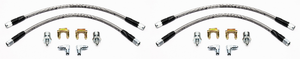 2x Enhance Your Wilwood Brake Kit with Braided Stainless Steel Flexline Upgrade | 14 Inch Length | Set of 2 2x Enhance Your Wilwood Brake Kit with Braided Stainless Steel Flexline Upgrade | 14 Inch Length | Set of 2