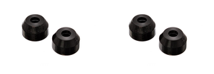 2x Revitalize Suspension with Energy Suspension Black Polyurethane Tie Rod End Boot | Round Shape | Set of 2