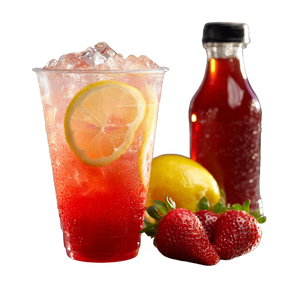Strawberry Lemonade Cup Vinyl Car Decal Sticker – Waterproof & UV-Resistant 6.826666666666667"