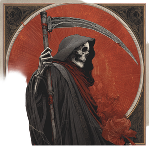 Grim Reaper V114 Vinyl Car Decal Sticker – Waterproof & UV-Resistant 6.826666666666667"