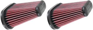2x Boost Corvette Performance with K & N Washable Red Air Filter | 2014-2019 Models