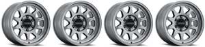 4x Method Race Wheels | Gloss Titanium 18x9 Wheel - 6x139.7mm Bolt | TPMS Compatible, 38 in Max Tire, 2650 lb Load 4x Method Race Wheels | Gloss Titanium 18x9 Wheel - 6x139.7mm Bolt | TPMS Compatible, 38 in Max Tire, 2650 lb Load