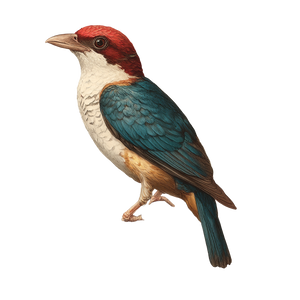 Exotic Bird Perched V2 Vinyl Car Decal Sticker – Waterproof & UV-Resistant 6.826666666666667"
