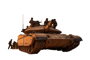 Israeli Tank Soldiers Vinyl Car Decal Sticker – Waterproof & UV-Resistant 5.97333333333333