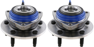 2x Moog Hub Assemblies | Smooth & Quiet Operation | Superior ABS Protection