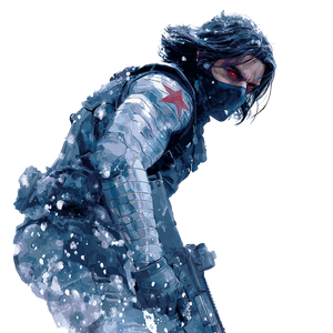 Winter Soldier Action Vinyl Car Decal Sticker – Waterproof & UV-Resistant 3.4133333333333336"