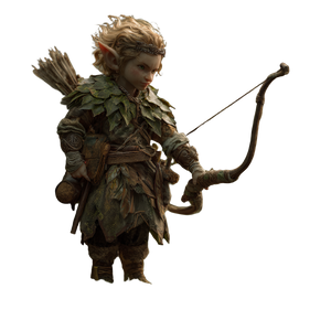 Forest Gnome Archer Vinyl Car Decal Sticker – Waterproof & UV-Resistant 3.4133333333333336"