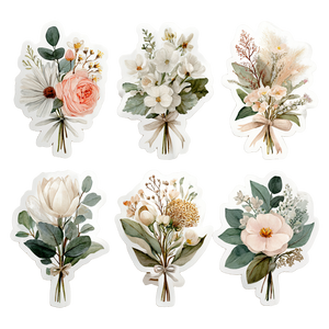 Watercolor Flower Bouquet Vinyl Car Decal Sticker – Waterproof & UV-Resistant 6.826666666666667" Watercolor Flower Bouquet Vinyl Car Decal Sticker – Waterproof & UV-Resistant 6.826666666666667"