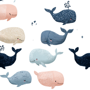 Cute Whale Print Vinyl Car Decal Sticker – Waterproof & UV-Resistant 3.4133333333333336"