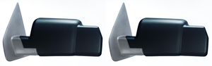 2x Enhance Ford F-150 2004-2008 Mirror | For Lincoln Mark LT | Premium Quality Pair, Snap On, Traditional & High Tech, Easy Install