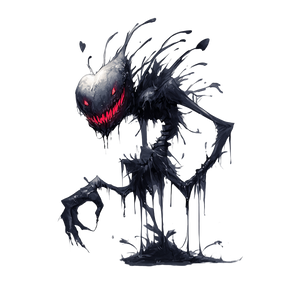 Corrupted Fairy-Eater Vinyl Car Decal Sticker – Waterproof & UV-Resistant 3.4133333333333336"