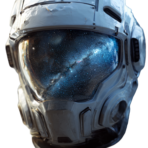 Futuristic Robot Visor Vinyl Car Decal Sticker – Waterproof & UV-Resistant 6.826666666666667"