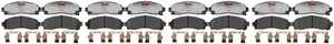 4x 2012-2007 | Saturn Vue, Pontiac, Chevrolet - Superior Stopping Power & Quiet Operation Brake Pads