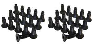 2x Durable Steel Windshield Hinge Bolt Set | Fits Various Jeep Models 1976-2005