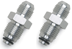 2x Russell Automotive Power Steering Hose Adapter | PowerFlex -6 AN To 14mm x 1.5 Seal | EnduraShine  | Lightweight Aluminum | Precision Machined