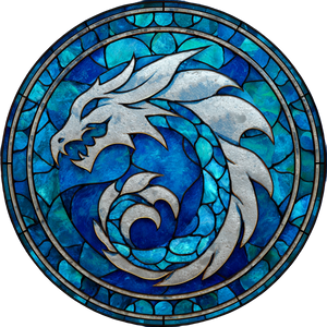 Draconic Claw Logo Vinyl Car Decal Sticker – Waterproof & UV-Resistant 3.4133333333333336"