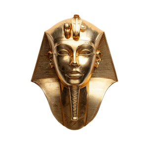 Tin Pharaoh Head Vinyl Car Decal Sticker – Waterproof & UV-Resistant 6.826666666666667"