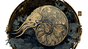 Mythological Nautilus Vinyl Car Decal Sticker – Waterproof & UV-Resistant 2.72"