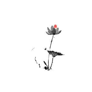 Lotus In Moonlight Vinyl Car Decal Sticker – Waterproof & UV-Resistant 6.826666666666667"