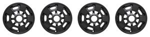 4x GMC Sierra HD 2500, 3500 | Chevrolet Silverado HD 3500, 2500 | Gloss Black Snap-On Wheel Skins, Set Of 4 4x GMC Sierra HD 2500, 3500 | Chevrolet Silverado HD 3500, 2500 | Gloss Black Snap-On Wheel Skins, Set Of 4