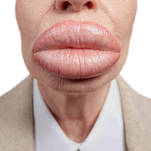 Exaggerated Lips Woman Vinyl Car Decal Sticker – Waterproof & UV-Resistant 3.4133333333333336"