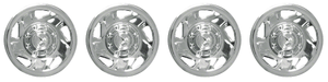 4x Chrome Plated 16 Inch Wheel Covers | Set Of 4 - Quality Fitment & Finish