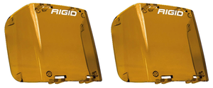 2x Rigid D-SS Series Driving/Fog Light Cover | D-SS Side Shooter | Amber Polycarbonate | Easy Snap-On | Protective & Stylish 2x Rigid D-SS Series Driving/Fog Light Cover | D-SS Side Shooter | Amber Polycarbonate | Easy Snap-On | Protective & Stylish