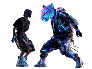 Cyberpunk Dancer V9 Vinyl Car Decal Sticker – Waterproof & UV-Resistant 6.1866666666666665"