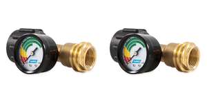2x Camco Propane Tank Gauge | For Type 1 Gas Grills/RVs, Boats | Thermal Protection, Leak Detector 2x Camco Propane Tank Gauge | For Type 1 Gas Grills/RVs, Boats | Thermal Protection, Leak Detector