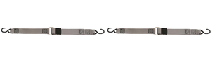 2x Heavy-Duty Boat Tie Down Strap | Kwik-Lok | 16ft x 2in | 1200lb Break Strength