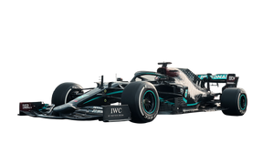 Mercedes F1 Car V2 Vinyl Car Decal Sticker – Waterproof & UV-Resistant 2.72"