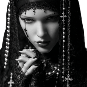 Gothic Jewelry Display Vinyl Car Decal Sticker – Waterproof & UV-Resistant 6.826666666666667"