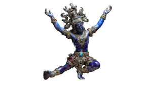 Shiva Cosmic Dance V2 Vinyl Car Decal Sticker – Waterproof & UV-Resistant 5.4