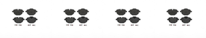 4x Brembo Low-Metallic Brake Pads Set | D1473-8672 | Low Dust | Premium Quality | Safe Braking | 2Yr Warranty