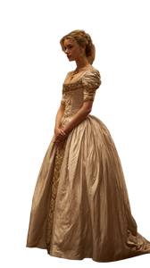 Regency Lady Ballroom Vinyl Car Decal Sticker – Waterproof & UV-Resistant 9.706666666666667"