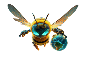 Heroic Bee Rescue Vinyl Car Decal Sticker – Waterproof & UV-Resistant 6.1866666666666665"