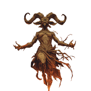Baphomet Levitating Vinyl Car Decal Sticker – Waterproof & UV-Resistant 6.826666666666667"