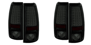 2x Upgrade Your Vehicle With Spyder LED Tail Lights | Smoke Lens, Black Housing | Improved Illumination, Increased Visibility