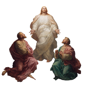 Transfigured Jesus Christ Vinyl Car Decal Sticker – Waterproof & UV-Resistant 3.4133333333333336"