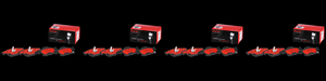 4x Upgrade your Brake Performance | Brembo Ceramic Brake Pads | Dodge Durango, Jeep Grand Cherokee